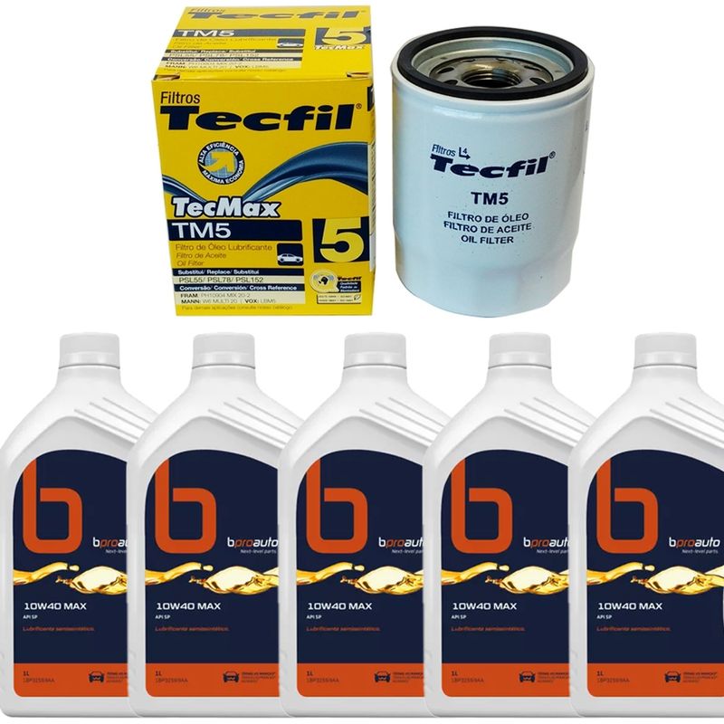 Kit-Troca-Oleo-Versa-Sv-1.6-16V--2011-2016--10W40 Kit-Troca-Oleo-Versa-Sv-1.6-16V--2011-2016--10W40