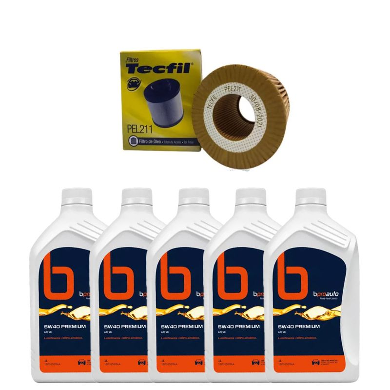 Kit-Troca-Oleo-X1-Sdrive-2.0-16V--2010-2014--5W40