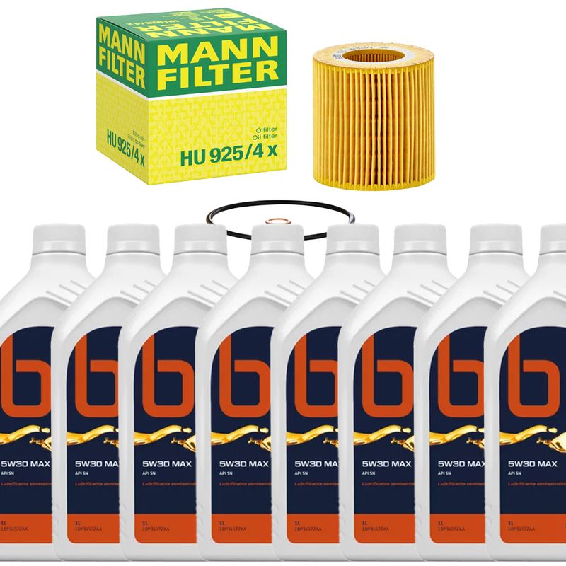 Kit-Troca-Oleo-X5-I--E53--3.0-24V--2001-2010--5W30 Kit-Troca-Oleo-X5-I--E53--3.0-24V--2001-2010--5W30