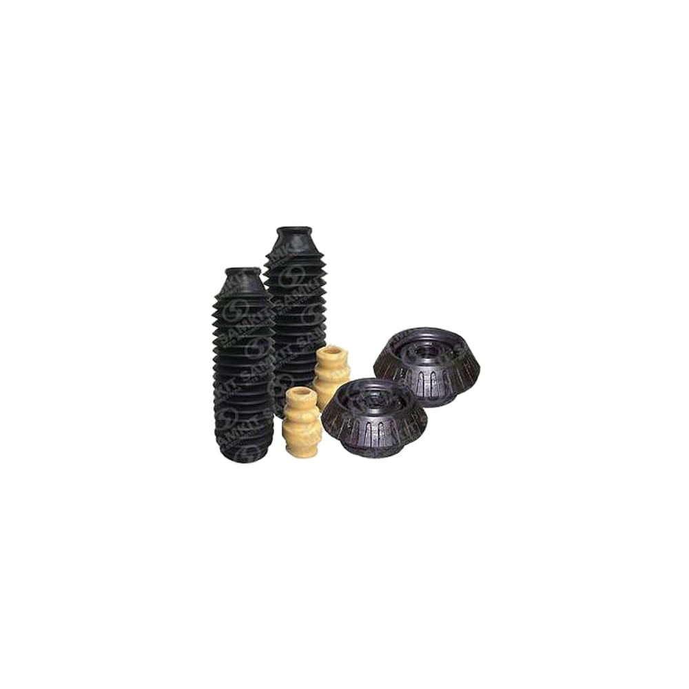 Kit Amortecedor Dianteiro Esquerdo Ou Direito 2 Batente  2 Coifa  2 Coxim Sk958 Sampel
