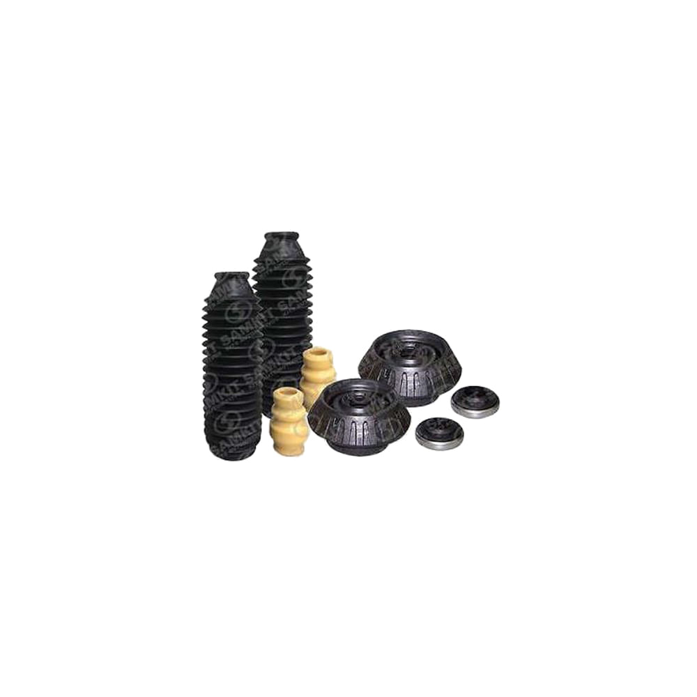 Kit Amortecedor Dianteiro Esquerdo Ou Direito 2 Batente  2 Coifa  2 Coxim  2 Rolamento Sk957B Sampel