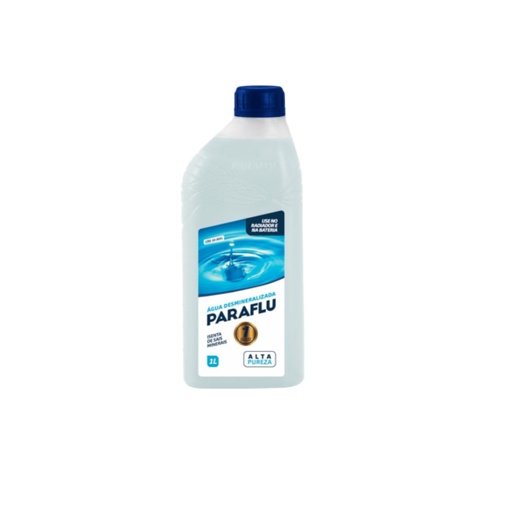 Água Desmineralizada Incolor 1L 103031 Paraflu