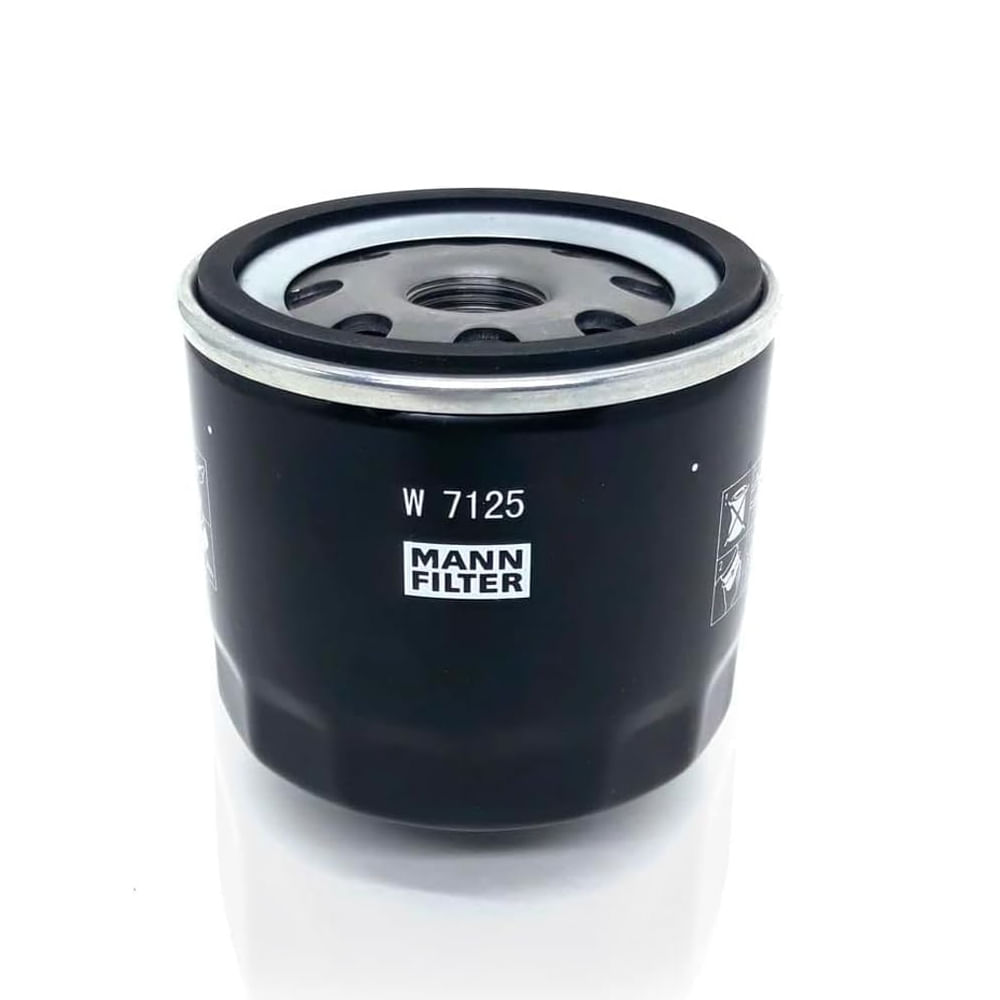 Filtro De Oleo Mann Filter W7125 Vw Fox Gol Kombi Golf Voyage